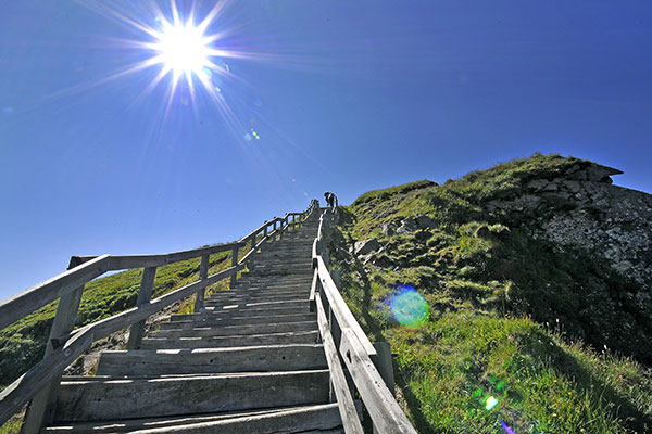 randonnée camping massif du sancy