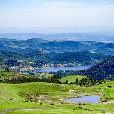 camping Auvergne près du lac Chambon
